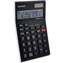 تصویر ماشین حساب مدل EL-128C شارپ ا Sharp EL-128C calculator Sharp EL-128C calculator