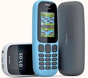 تصویر گوشی موبایل مدل نوکیا 2018 106 | حافظه 4 مگابایت ا - 8مگابایت / ویتنام Nokia 106 2018 4 MB