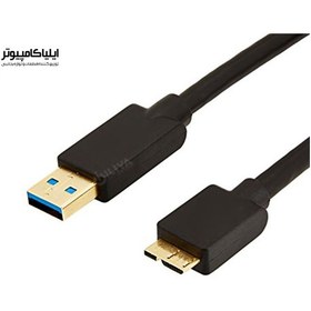 تصویر کابل هارد Micro USB3.0 بافو به طول 0.5 متر 