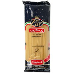 تصویر اسپاگتی قطر 1.2 زر ماکارون مقدار 700 گرم Zar Macaron Diameter 1.2 Spaghetti 700 g