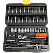 تصویر مجموعه 46 عددی آچاربکس و سری پیچگوشتی مدل WSN-46+1 