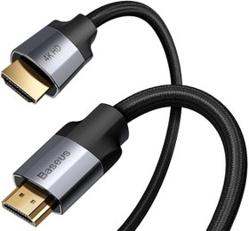 تصویر کابل 5 متری HDMI باسئوس مدل CAKSX-E0G Baseus Quality Life EFFICIENT Work 4K V2 CAKSX-E0G 5m HDMI Cable