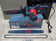 تصویر اره زنجیری برقی ۳۰ و ۴۰ سانت دو ساطور باس مدل E40 