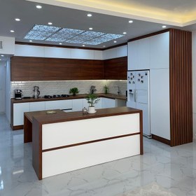 تصویر کابینت های گلاس براق ترک - هر متر 