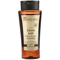 تصویر شامپو بدن میس ادن مدل Black Soap حجم 250 میلی لیتر Miss Eden Black Soap Shower Gel 250ml