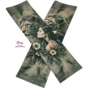 تصویر ساق پوش دست مردانه مدل LION 