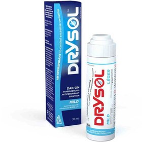 تصویر ضد تعریق مدل مایلد 35میل درایسول Drysol Mild Antiperspirant Solution 35ml