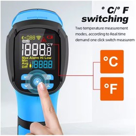 تصویر ترمومتر لیزری مستک مدل IR05 IR05 MESTEK laser thermometer