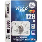 تصویر فلش مموری 128 گیگ VICCOMAN مدل 0.VC 341S USB3 