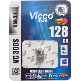 تصویر فلش مموری 128 گیگ VICCOMAN مدل 0.VC 341S USB3 