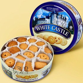 تصویر بیسکویت کوکی کره ای وایت کسل 908 گرم | White Castle Butter Cookies 