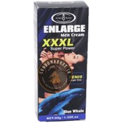 تصویر کرم نهنگ آبی XXXL Super Power مخصوص افزایش سایز آلت مردانه (گیاهی) ENLARGE MEN Cream XXXL Super Power