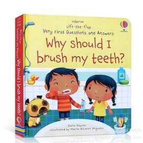 تصویر Usborne lift the flap Very first Questions and Answers why should I brush my teeth? Usborne lift the flap Very first Questions and Answers why should I brush my teeth?