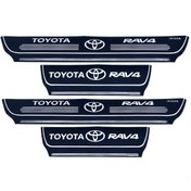 تصویر برچسب پارکابی خودرو کد SK024 مناسب برای تویوتا راوفور مجموعه 4 عددی 