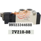 تصویر شیر برقی پنوماتیک ایرتک مدل 7v4210-08 سایز 1/4 اینچ 