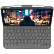 تصویر کیف و کیبورد آیپد لاجیتک مدل SLIM FOLIO 