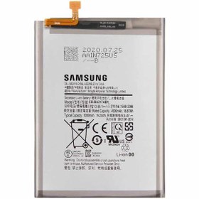 تصویر باتری اصلی سامسونگ مدل Samsung Galaxy A12 BATTERY SAMSUNG A21S-A217-A12-A13-A02-A125-A127-A135-A137-A047-A022-EBBA217ABY ORG 100%