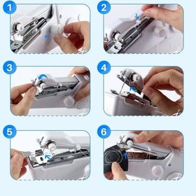 تصویر چرخ خیاطی شارژی مسافرتی 