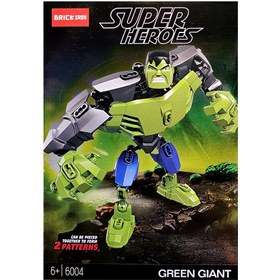 تصویر لگو شخصیت هالک green giant کد 6004 