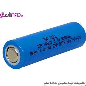 تصویر باتری 14500 لیتیوم-یون JSP CELL 900mAh ا JSP CELL 3.7v rechargable 14500 battery 900mAh JSP CELL 3.7v rechargable 14500 battery 900mAh