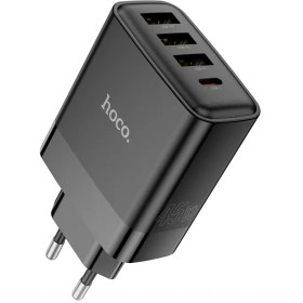 تصویر شارژر دیواری هوکو مدل C127a USB Hoco C127a USB Plus Smart Wall Charger