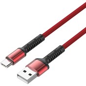 تصویر کابل تبدیل USB به USB-C الدینیو مدل LS63 طول 1 متر Ldnio LS63 USB To USB-C Cable 1M