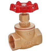 تصویر شیر فلکه سوزنی برنجی کیز ایران سایز ۱ اینچ 