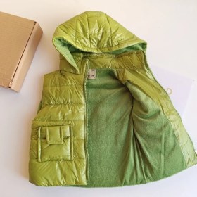 تصویر پافرنوزادی و بچگانه برگ سبز 