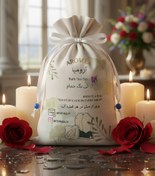 تصویر تی بگ حمام تک آرومیا (تشکیل شده از گیاهان دارویی آرامبخش ؛ نمک صورتی و نمک دریاچه ارومیه .پود برنج ) Bath Tea bag single