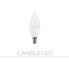 تصویر لامپ شمعی پارس شعاع توس ۶ وات مات E14 