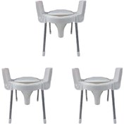 تصویر توالت فرنگی ناصر پلاستیک مدل 960 بسته سه‌عددی 