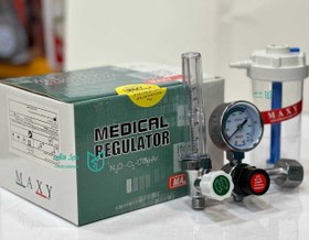 تصویر مانومتر اکسیژن مکسی maxy medical regulator 