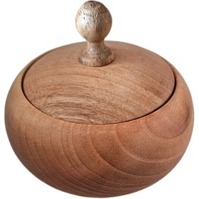 تصویر قندان چوبی 11 wood sugar bowl