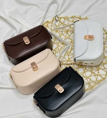 تصویر کیف دوشی چرم مصنوعی سوانا نورین 