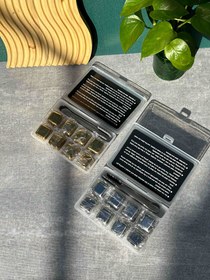 تصویر یخ استیل 6 تایی - طلایی 