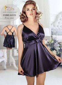 تصویر پیراهن ساتن 