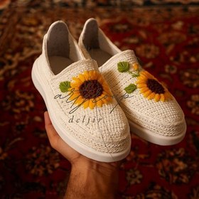 تصویر گیوه فانتزی طرحدار 