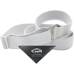 تصویر هولدر پیراهن کمربندی سی اچ آر مدل باریک ۲ سانت سفید H2B097WI