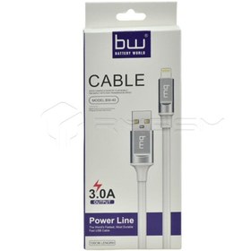 تصویر کابل شارژ BW 40 آیفون CABLE Lightning BW40