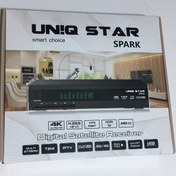 تصویر گیرنده فورکی اسپارک برند یونیک استار SPARK 4K دو ریموت کنترل و wifi Spark4k