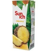 تصویر آبمیوه تک نفره سن ایچ با طعم آناناس - باکس 36 عددی Sun ich juice with pinapple flavor - box of 36 pieces