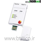 تصویر ترموگراف دما و رطوبت USB تستو مدل TESTO 184-T1 