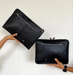 تصویر فولدر چرم طبیعی سپند 