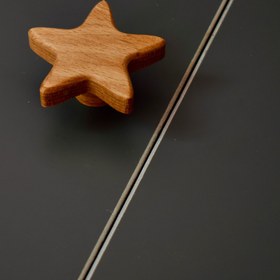 تصویر دستگیره چوبی کد H34 