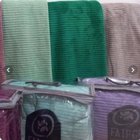 تصویر پتو کاملیا یک نفره رنگ سبز کد ۳۳۳ 