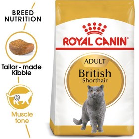 تصویر غذای خشک گربه رویال کنین بریتیش شورت هیر ادالت (Royal Canin British Shorthair Adult Dry Cat Food) وزن 10 کیلوگرم Royal Canin British Shorthair Adult Dry Cat Food 10kg