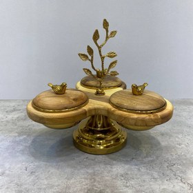 تصویر سرویس پذیرایی چوبی گنجشک 