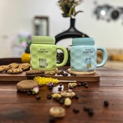 تصویر ماگ پاستیلی طرح حیوانات 