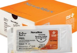 تصویر نخ بخیه جراحی مونوکریل نوامکس - 5/0 کات 