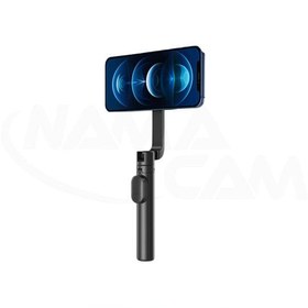 تصویر مونوپاد مگنتی مخصوص آیفون همراه با ریموت بی سیم - تلسین TELESIN Magnetic Bluetooth Selfie Stick for iPhone